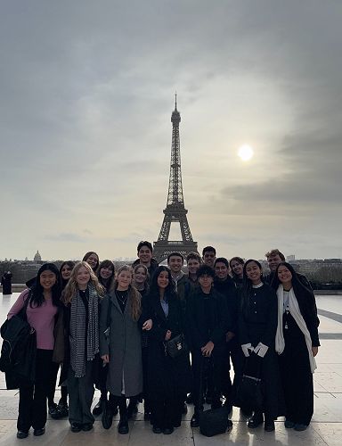 Maziah in France, Paris