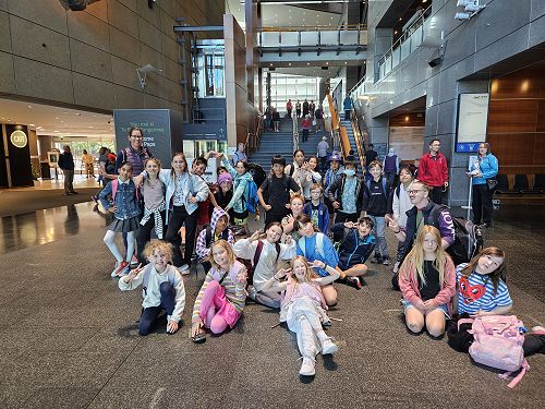 A trip to Te Papa during Year 5/6 Activities Week