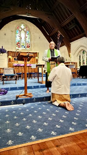 Rev'd Saimone and Rev'd Sione