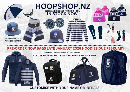 Order your Hoops Shop Gear Now!