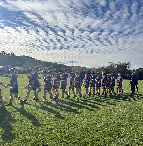 moody sky after a good win during pool play