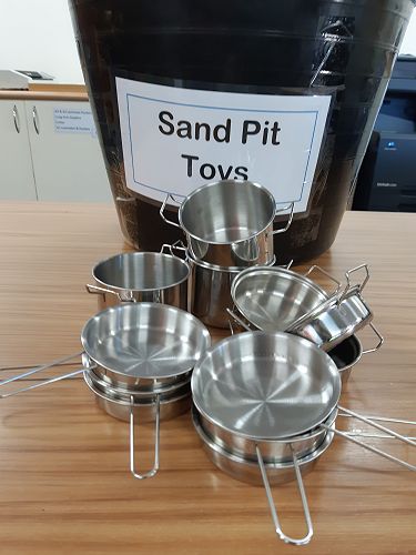Sand Pit Toys - Pots & Pans