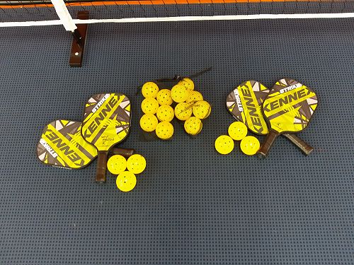 Pickle Ball Balls & Bats