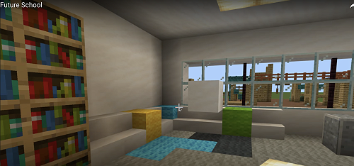 Model school comfy learning space - DT - Minecraft Ed