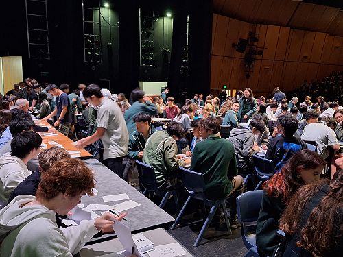 Staff v Senior Student Cantamath 2025