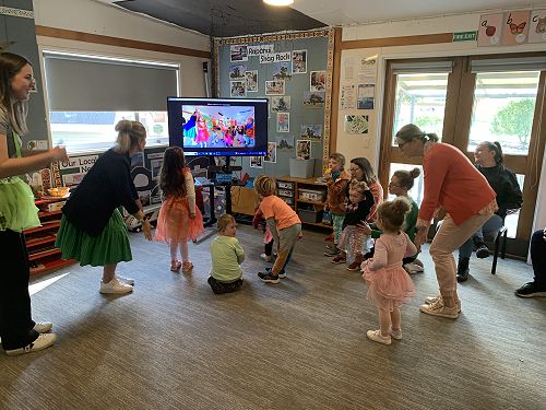 Dancing with Emma Meema at Sumner