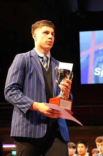 RYAN ADAMSON TROPHY - For exemplifying the Spirit and Values of St Thomas of Canterbury College in Year 12