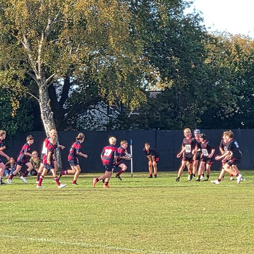 Charlie on the run vs St Bede's