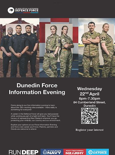 Force Information Evening in Dunedin