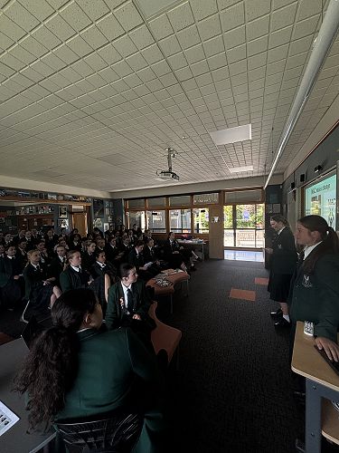 MAC party speaking to voters.