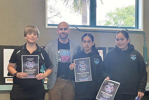 Top 3 Most Valuable Players in Te Kura o Tuahiwi for the 2 day Kāhui TTRS Tournament.