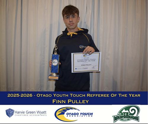 Touch Success: OBHS Representatives Shine at Otago Awards
