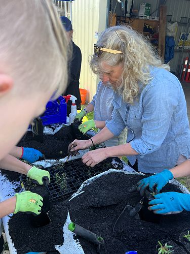 Mrs. Pip Hall. Lead Teacher of Trees for Survival