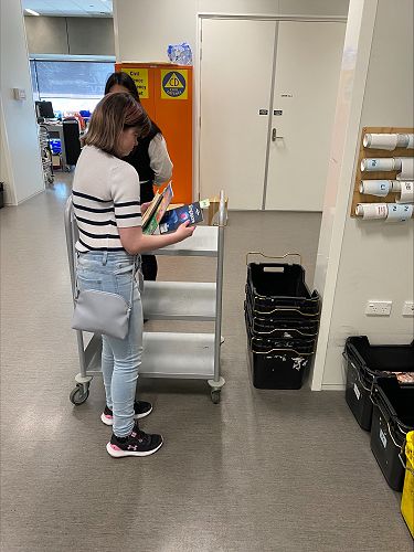 Tūranga Library Work Experience - Aimee