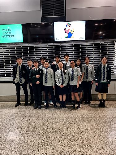 The Year 9 teams before the Year 9 Competition