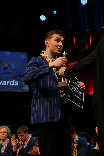 FRANCES LOEFFEN MEMORIAL TROPHY FOR A STUDENT WHO HAS DEMONSTRATED TUAKANA-TEINA