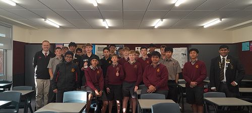 Mr Lefson's winning Tutor Group