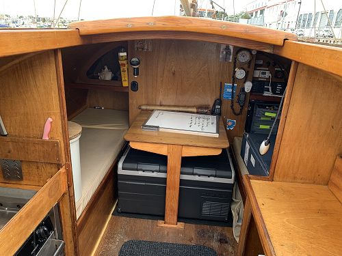 Waka Hourua the helm area