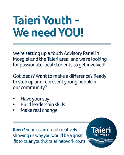 Taieri Youth Advisory Panel