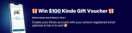 $100 Kindo Voucher up for grabs