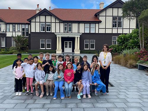 Our Kākā students (Year 4) visited Government House in Term 1, 2025.