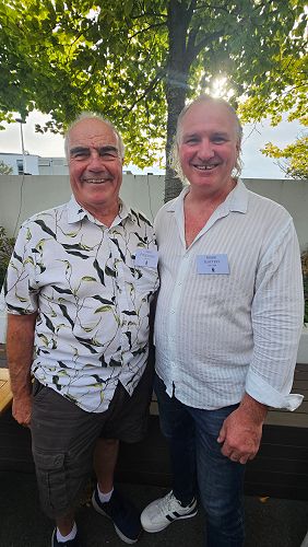 Mike Fitzgerald (1963-1967) and Mark Slattery (1977-1981).