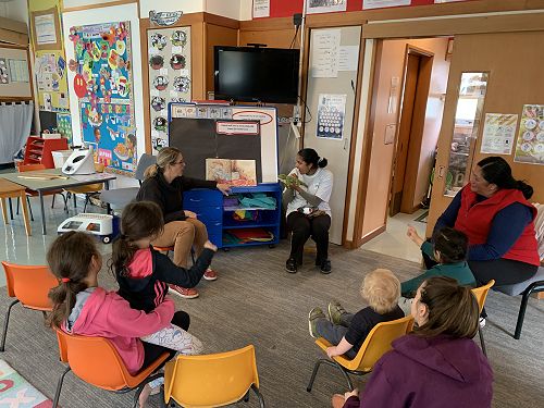 Storytime Sumner with Lydia and Benazir