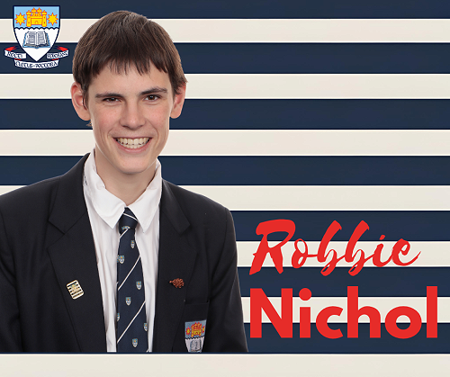 Huge Congratulations to Robbie Nichol!