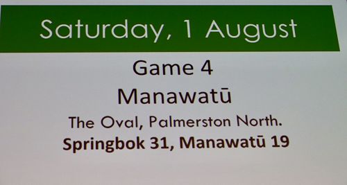 Level Two History Seminar - 1981 Springbok Tour