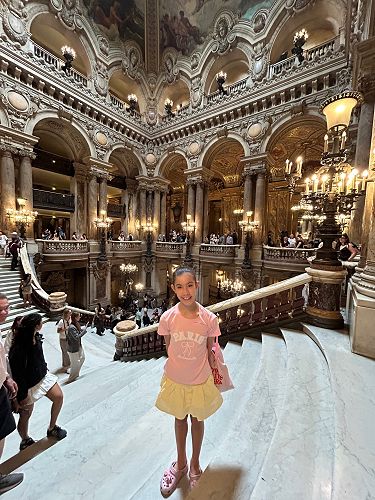 In Paris Opera Theatre foyer