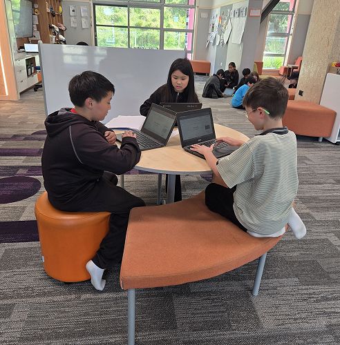 Small group work in Pōhutukawa