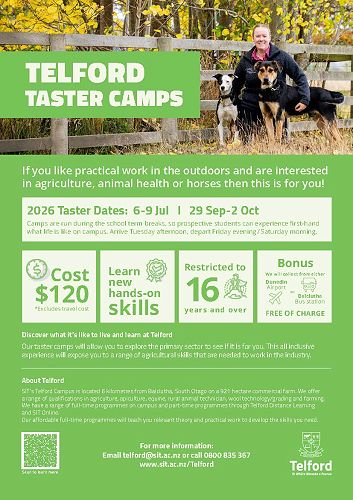 Telford Taster Camps