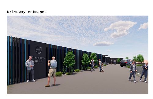 Upgraded entrance and 'sense of arrival'