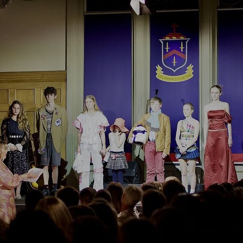 Fashion at McGlashan - photo by Jonny Leitch, Yr13