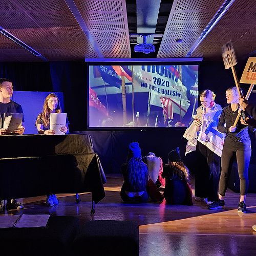 Year 13 Major Drama Production -The Boy Who Blew up the Pandemic