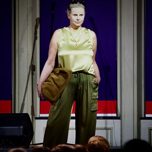 Fashion at McGlashan - photo by Jonny Leitch, Yr13