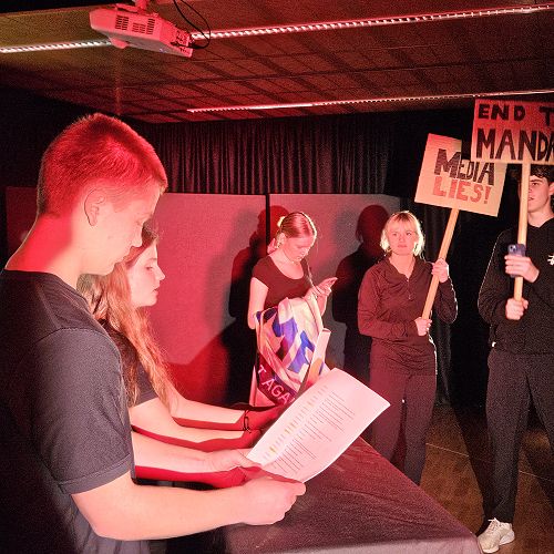 Year 13 Major Drama Production -The Boy Who Blew up the Pandemic