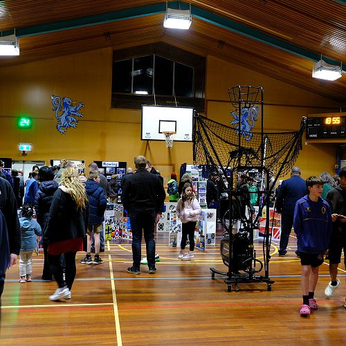 Basketball Gym Displays