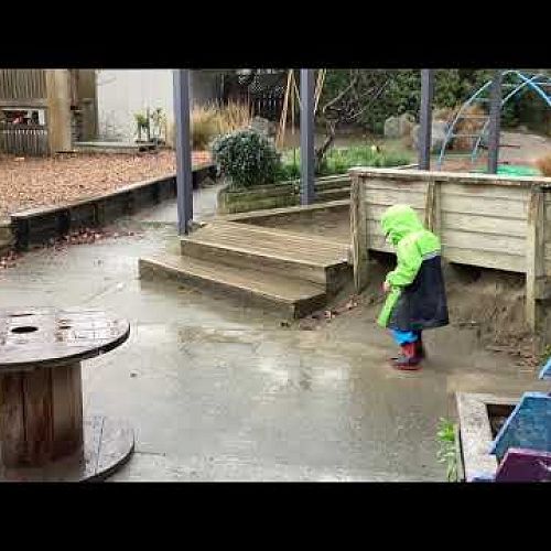 Video: Stomping and splashing!