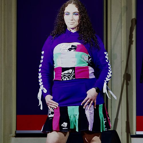 Fashion at McGlashan - photo by Jonny Leitch, Yr13