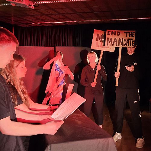 Year 13 Major Drama Production -The Boy Who Blew up the Pandemic