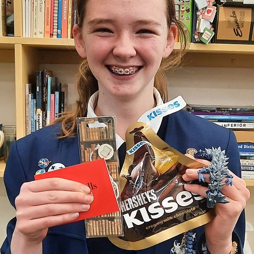 Winners of the Library Writing competition 2024