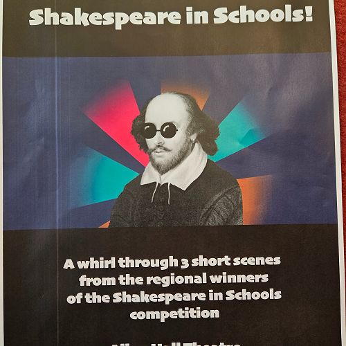 Senior Drama students perform their Henry V scene at the University of Otago's Lunchtime Theatre programme, at Allen Hall Theatre.