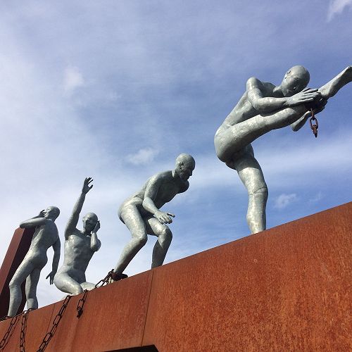 Memorial in Rotterdam, the Netherlands
