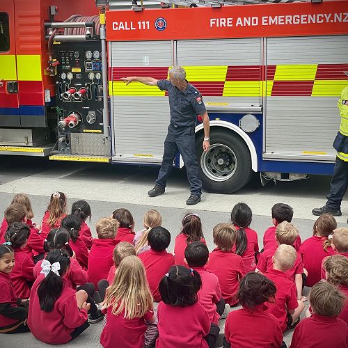 Team 1 - Firefighter visit