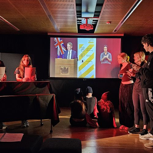 Year 13 Major Drama Production -The Boy Who Blew up the Pandemic