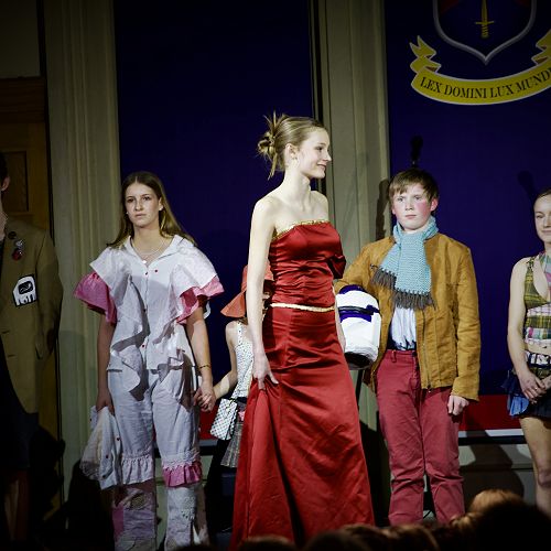 Fashion at McGlashan - photo by Jonny Leitch, Yr13