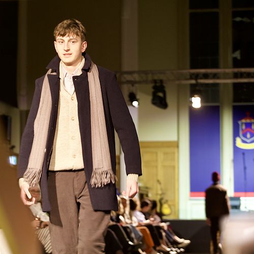 Fashion at McGlashan - photo by Jonny Leitch, Yr13