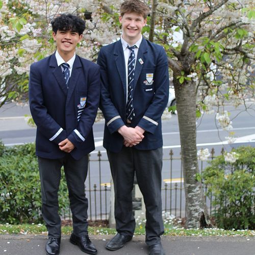 Bradley Escueta and Emerson Walker