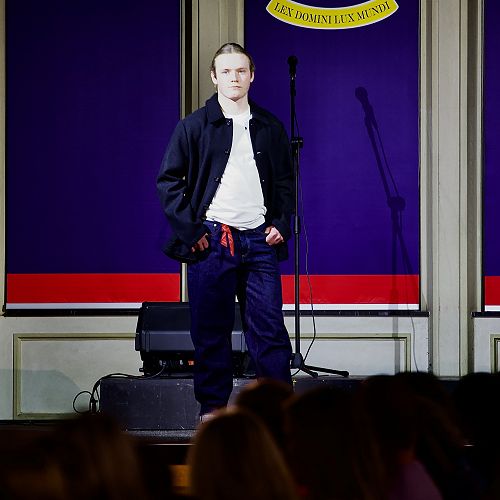 Fashion at McGlashan - photo by Jonny Leitch, Yr13